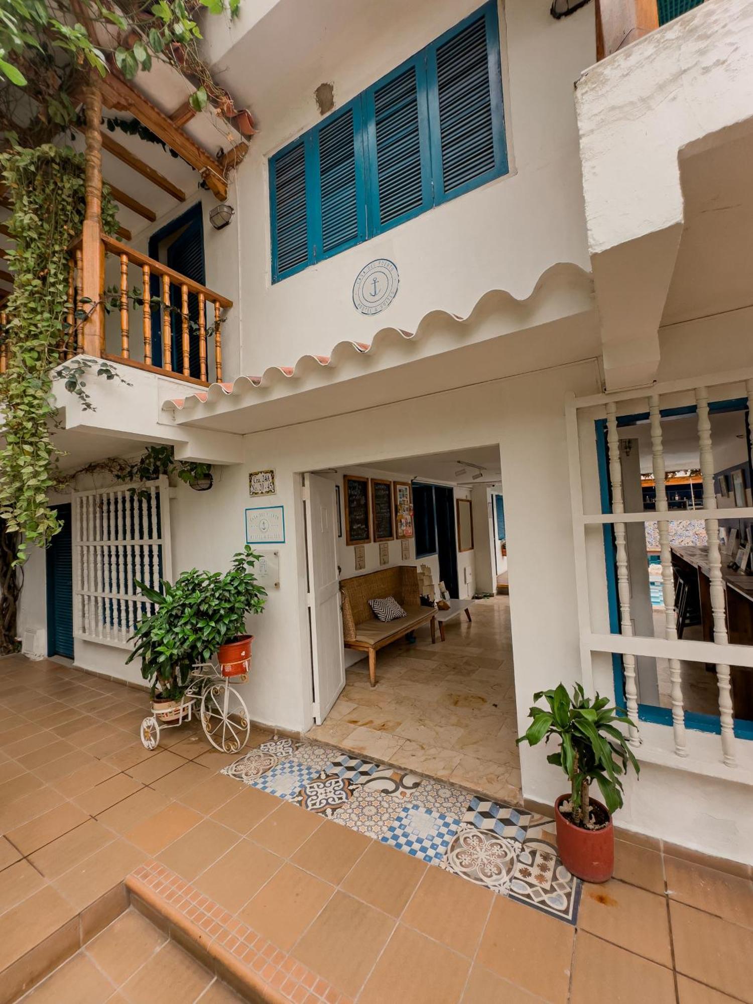 Casa Del Puerto Hostel & Suites Cartagena Ngoại thất bức ảnh