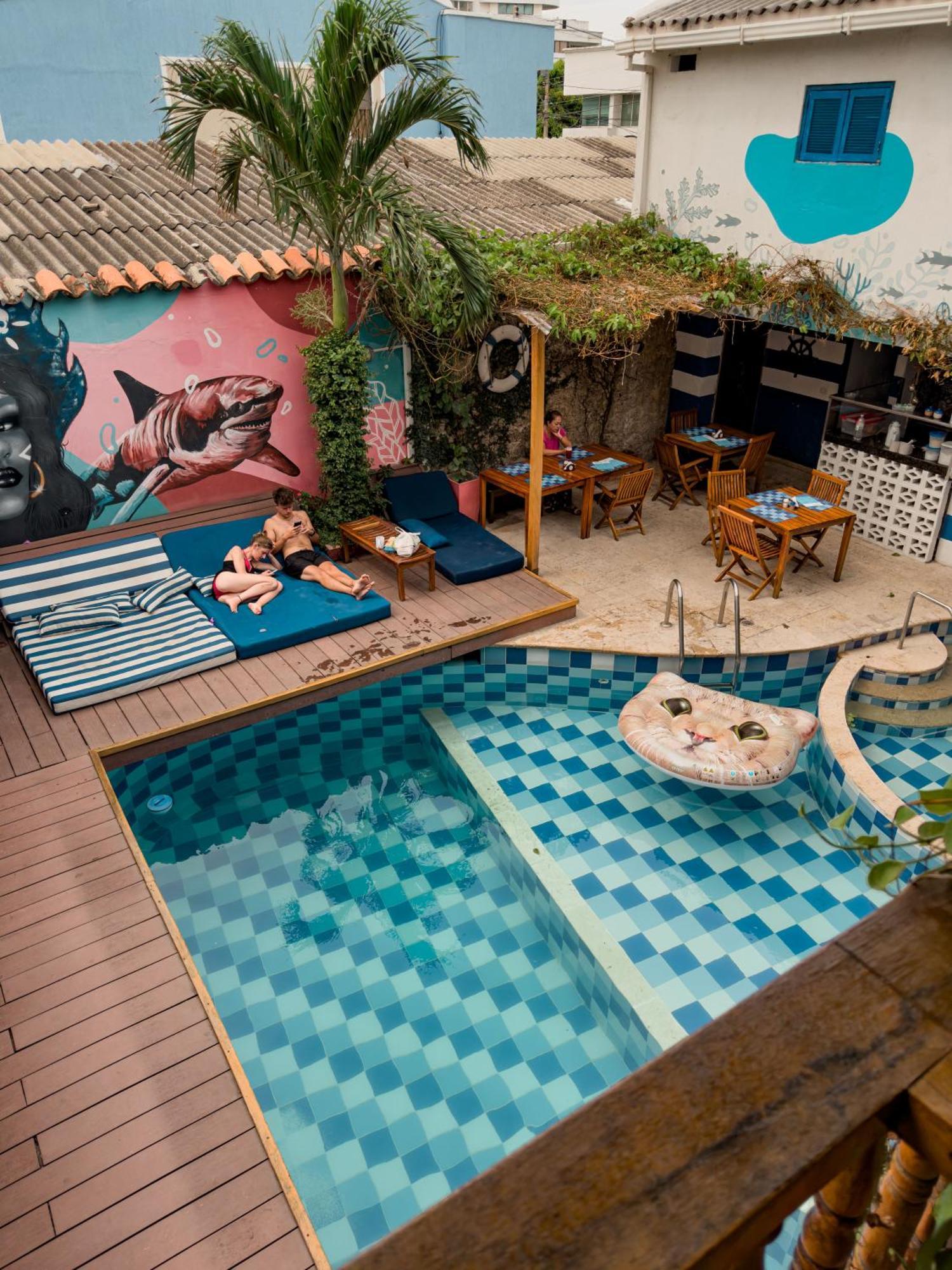 Casa Del Puerto Hostel & Suites Cartagena Ngoại thất bức ảnh