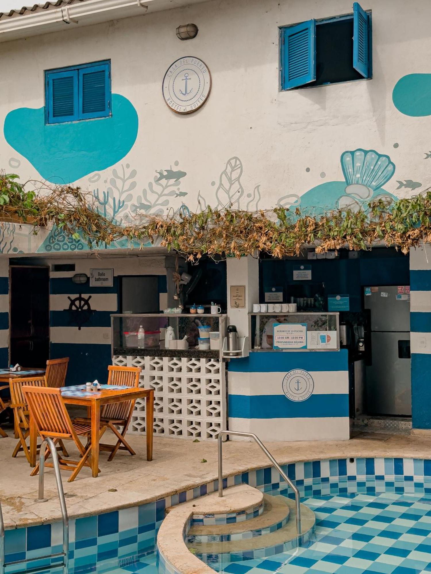 Casa Del Puerto Hostel & Suites Cartagena Ngoại thất bức ảnh