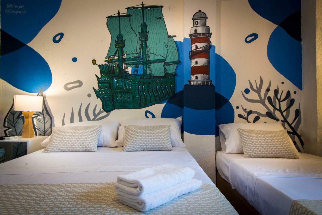 Casa Del Puerto Hostel & Suites Cartagena Ngoại thất bức ảnh