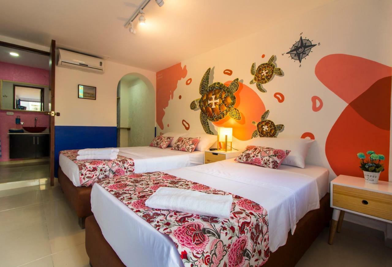 Casa Del Puerto Hostel & Suites Cartagena Ngoại thất bức ảnh