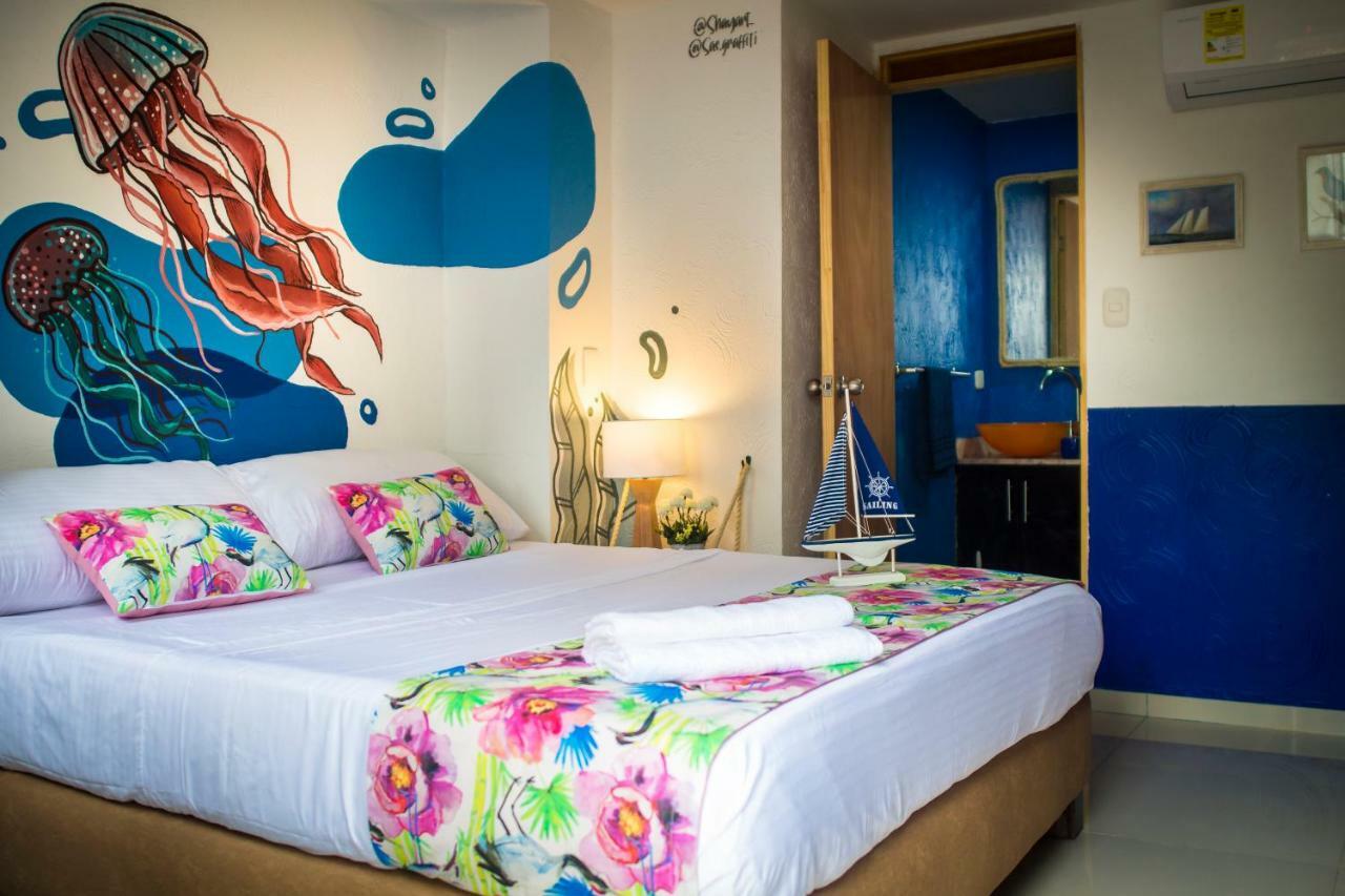 Casa Del Puerto Hostel & Suites Cartagena Ngoại thất bức ảnh