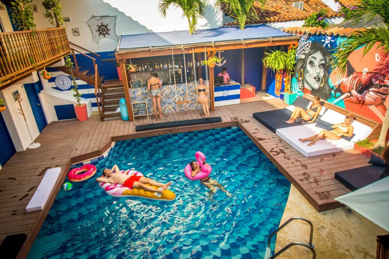 Casa Del Puerto Hostel & Suites Cartagena Ngoại thất bức ảnh