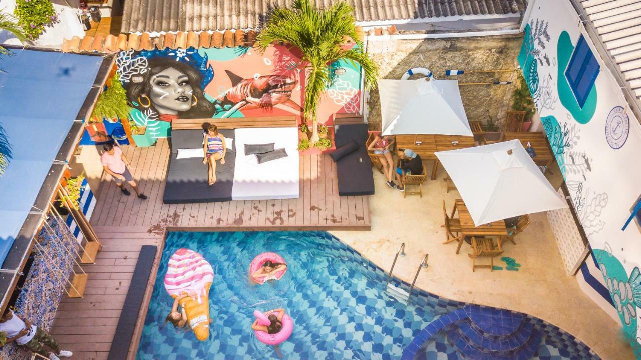 Casa Del Puerto Hostel & Suites Cartagena Ngoại thất bức ảnh